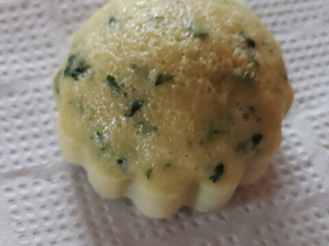 ほうれん草入り蒸しパン